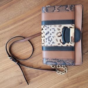 Aldo handbag with animal print